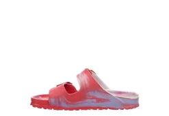 Birkenstock Womens Arizona Essentials Slide Sandal - Coral 10 Birkenstock Womens Arizona Essentials Slide Sandal - Coral -Rack Room Footwear Sales US 01 201446 03