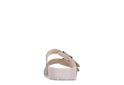 Madden Girl Womens Teddy Footbed Slide Sandal - Blush -Rack Room Footwear Sales US 01 201894 04