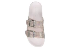 Madden Girl Womens Teddy Footbed Slide Sandal - Blush -Rack Room Footwear Sales US 01 201894 05