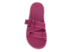 Chaco Womens Chillos Slide Sandal - Fuschia -Rack Room Footwear Sales US 01 202335 05