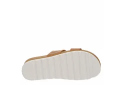 Reef Womens Banded Horizon Hi Slide Sandal - Tan -Rack Room Footwear Sales US 01 202349 06
