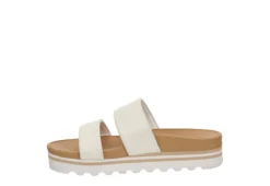 Reef Womens Banded Horizon Hi Slide Sandal - White -Rack Room Footwear Sales US 01 202350 03