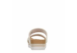Reef Womens Banded Horizon Hi Slide Sandal - White -Rack Room Footwear Sales US 01 202350 04