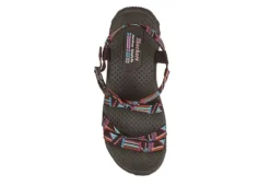 Skechers Womens Reggae Native Vibez Outdoor Sandal - Chocolate -Rack Room Footwear Sales US 01 202402 03