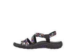 Skechers Womens Reggae Native Vibez Outdoor Sandal - Black -Rack Room Footwear Sales US 01 202403 02