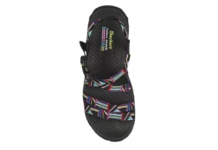 Skechers Womens Reggae Native Vibez Outdoor Sandal - Black -Rack Room Footwear Sales US 01 202403 03