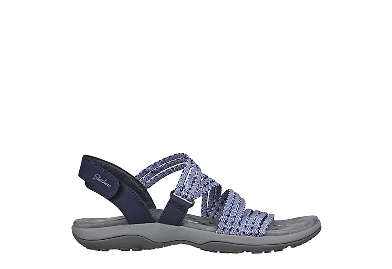 Skechers Womens Reggae Irie Mon Womens Sandal - Navy 2 Skechers Womens Reggae Irie Mon Womens Sandal - Navy - Image 2