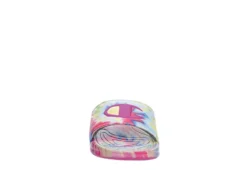 Champion Womens Mega Slide Tie Dye Slide Sandal - Pink 9 Champion Womens Mega Slide Tie Dye Slide Sandal - Pink -Rack Room Footwear Sales US 01 202432 02