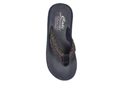 Skechers Womens Asana Flip Flop Sandal - Navy 10 Skechers Womens Asana Flip Flop Sandal - Navy -Rack Room Footwear Sales US 01 202468 03