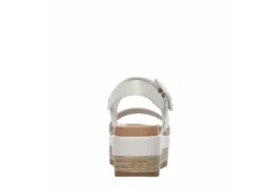 Michael By Michael Shannon Womens Kira Platform Sandal - Ivory -Rack Room Footwear Sales US 01 202471 04