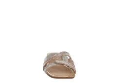 Michael By Michael Shannon Womens Skylar Slide Sandal - Med Metallic 9 Michael By Michael Shannon Womens Skylar Slide Sandal - Med Metallic -Rack Room Footwear Sales US 01 202475 02