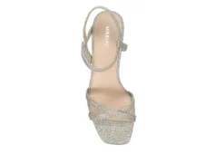 Maripe Womens Lexie Wedge Sandal - Silver -Rack Room Footwear Sales US 01 202476 05
