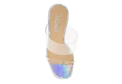 Xoxo Womens Lotys Wedge Sandal - Clear -Rack Room Footwear Sales US 01 202620 04