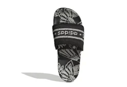 Adidas Womens Adilette Comfort Slide Sandal - Black -Rack Room Footwear Sales US 01 202668 03