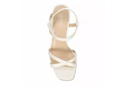 Michael By Michael Shannon Womens Lulu Wedge Sandal - White -Rack Room Footwear Sales US 01 202740 05