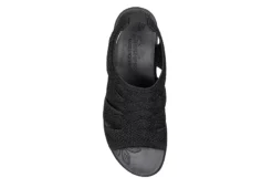 Skechers Womens Pier Lite-memory Maker Sandal - Black -Rack Room Footwear Sales US 01 203055 05