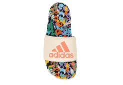 Adidas Womens Adilette Comfort Slide Sandal - Off White -Rack Room Footwear Sales US 01 203099 05