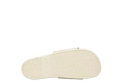 Adidas Womens Adilette Comfort Slide Sandal - Off White -Rack Room Footwear Sales US 01 203099 06