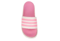 Adidas Womens Adilette Platform Slide Sandal - Pink -Rack Room Footwear Sales US 01 203101 05