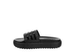Adidas Womens Adilette Platform Slide Sandal - Black -Rack Room Footwear Sales US 01 203102 03