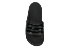 Adidas Womens Adilette Platform Slide Sandal - Black -Rack Room Footwear Sales US 01 203102 05