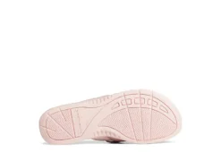 Sperry Womens Seafish Iridescent Sparkle Flip Flop Sandal - Blush -Rack Room Footwear Sales US 01 203196 05