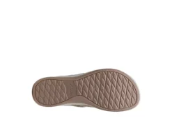Clarks Womens Arla Kaylie Flip Flop Sandal - Sand -Rack Room Footwear Sales US 01 203198 06