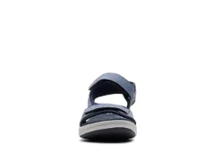 Clarks Womens Mira Bay Sandal - Denim -Rack Room Footwear Sales US 01 203200 02