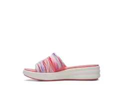 Clarks Womens Drift Petal Slide Sandal - Multicolor -Rack Room Footwear Sales US 01 203205 03