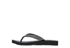 Skechers Womens Lotus Bae Flip Flop Sandal - Black 9 Skechers Womens Lotus Bae Flip Flop Sandal - Black -Rack Room Footwear Sales US 01 203260 02