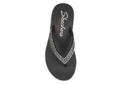 Skechers Womens Lotus Bae Flip Flop Sandal - Black 10 Skechers Womens Lotus Bae Flip Flop Sandal - Black -Rack Room Footwear Sales US 01 203260 03