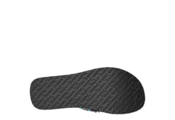 Skechers Womens Lovely Oasis Flip Flop Sandal - Black -Rack Room Footwear Sales US 01 203267 04