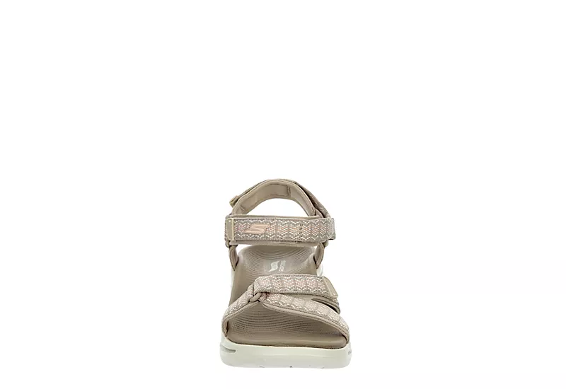 Skechers Womens Affinity Sandal - Taupe 3 Skechers Womens Affinity Sandal - Taupe - Image 3