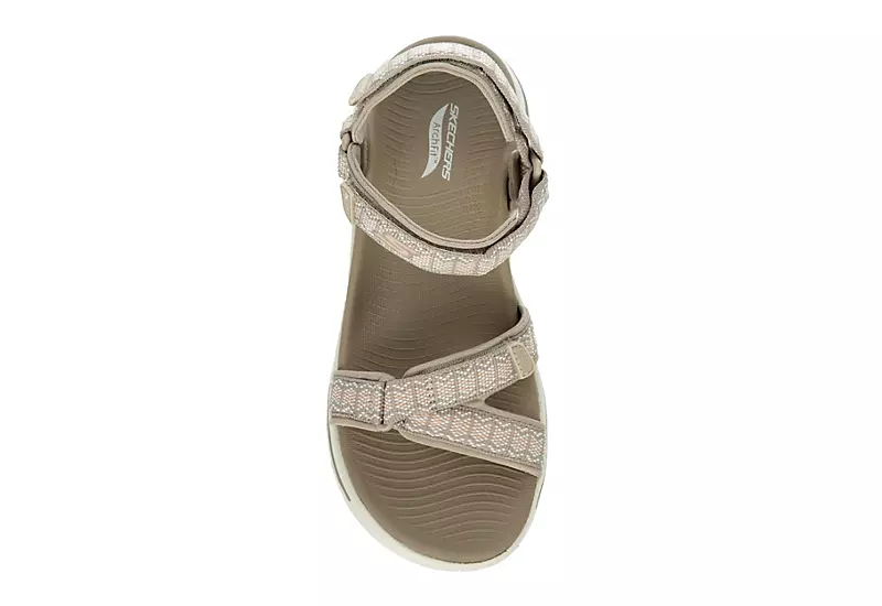 Skechers Womens Affinity Sandal - Taupe 6 Skechers Womens Affinity Sandal - Taupe - Image 6