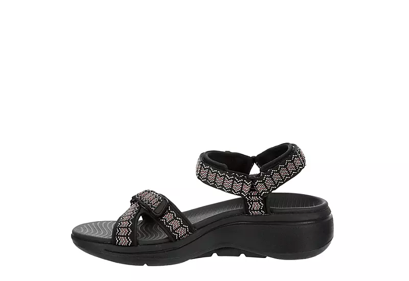 Skechers Womens Affinity Sandal - Black 4 Skechers Womens Affinity Sandal - Black - Image 4