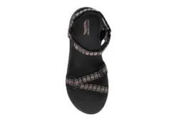 Skechers Womens Affinity Sandal - Black 12 Skechers Womens Affinity Sandal - Black -Rack Room Footwear Sales US 01 203279 05