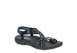 Skechers Womens Reggae Irie Mon Trail Grazer Outdoor Sandal - Navy