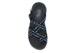 Skechers Womens Reggae Irie Mon Trail Grazer Outdoor Sandal - Navy -Rack Room Footwear Sales US 01 203283 05