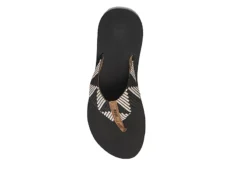 Reef Womens Spring Woven Flip Flop Sandal - Black -Rack Room Footwear Sales US 01 203287 02
