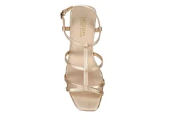 Michael By Michael Shannon Womens Natalia Wedge Sandal - Gold -Rack Room Footwear Sales US 01 203300 05