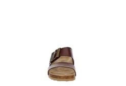 Bjorndal Womens Courtney Footbed Sandal - Brown -Rack Room Footwear Sales US 01 203301 02