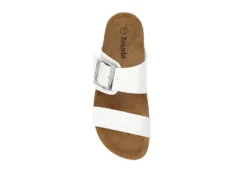 Bjorndal Womens Courtney Footbed Sandal - White -Rack Room Footwear Sales US 01 203303 05