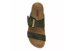 Bjorndal Womens Courtney Footbed Sandal - Olive -Rack Room Footwear Sales US 01 203304 05