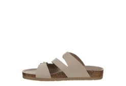 Bjorndal Womens Delaney Footbed Sandal - Taupe -Rack Room Footwear Sales US 01 203312 03