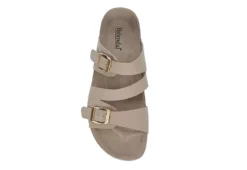 Bjorndal Womens Delaney Footbed Sandal - Taupe -Rack Room Footwear Sales US 01 203312 05