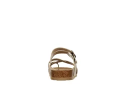 Bjorndal Womens Sami Footbed Sandal - Gold -Rack Room Footwear Sales US 01 203313 04