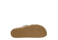 Bjorndal Womens Sami Footbed Sandal - Gold -Rack Room Footwear Sales US 01 203313 06