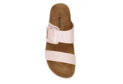 Bjorndal Womens Shelby Footbed Sandal - Pale Pink -Rack Room Footwear Sales US 01 203316 05