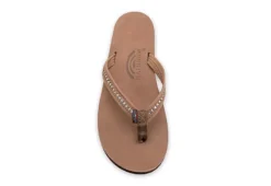 Rainbow Sandals Womens Crystal Collection Flip Flop Sandal - Brown -Rack Room Footwear Sales US 01 203323 05