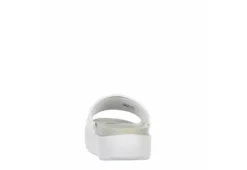 Adidas Womens Adilette Platform Slide Sandal - White -Rack Room Footwear Sales US 01 203333 04